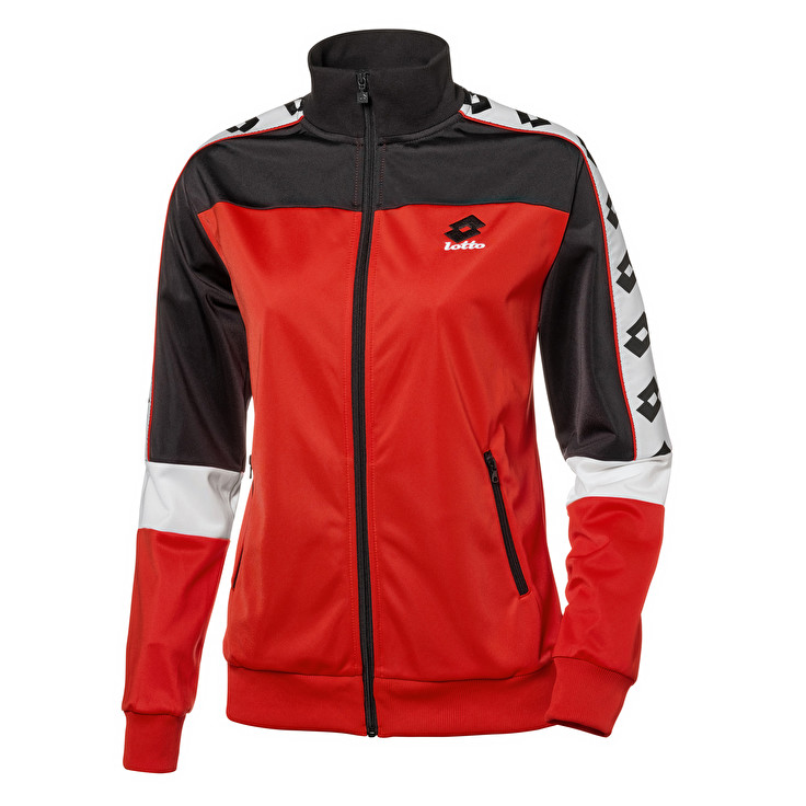 Lotto Athletica Prime Sudadera Mujer - Rojas/Negras - Colombia LSRVZJY-51